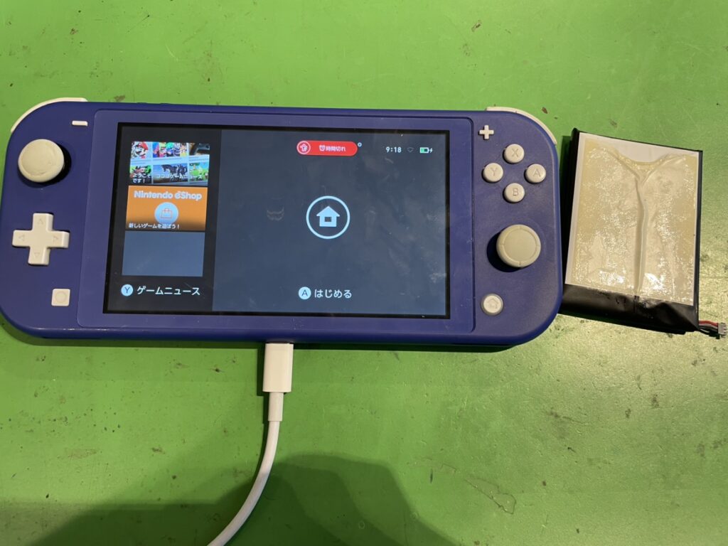 SwitchLite バッテリー交換　関内