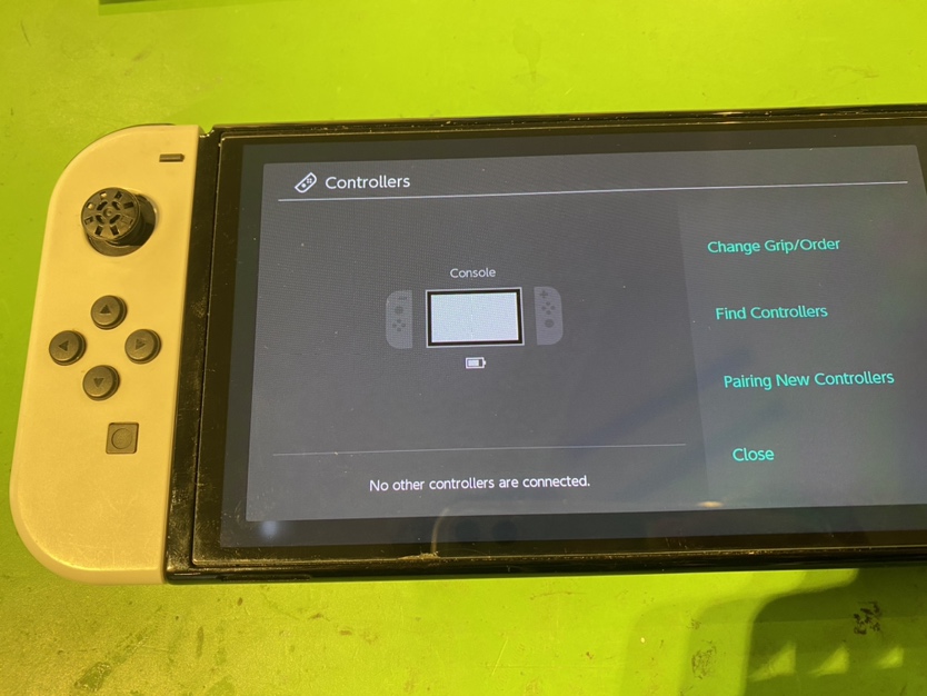 Nintendo Switch(有機ELモデル)本体レール故障 横浜関内本店