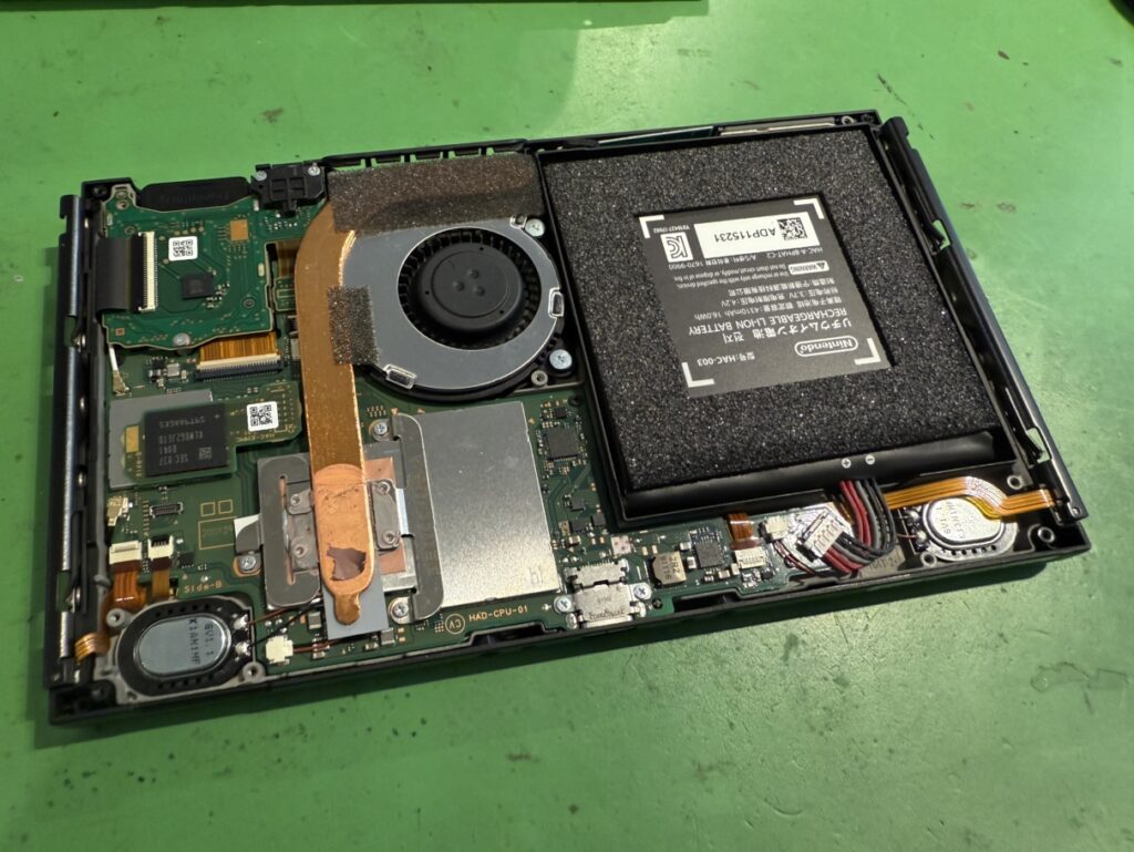 Switch 分解 関内