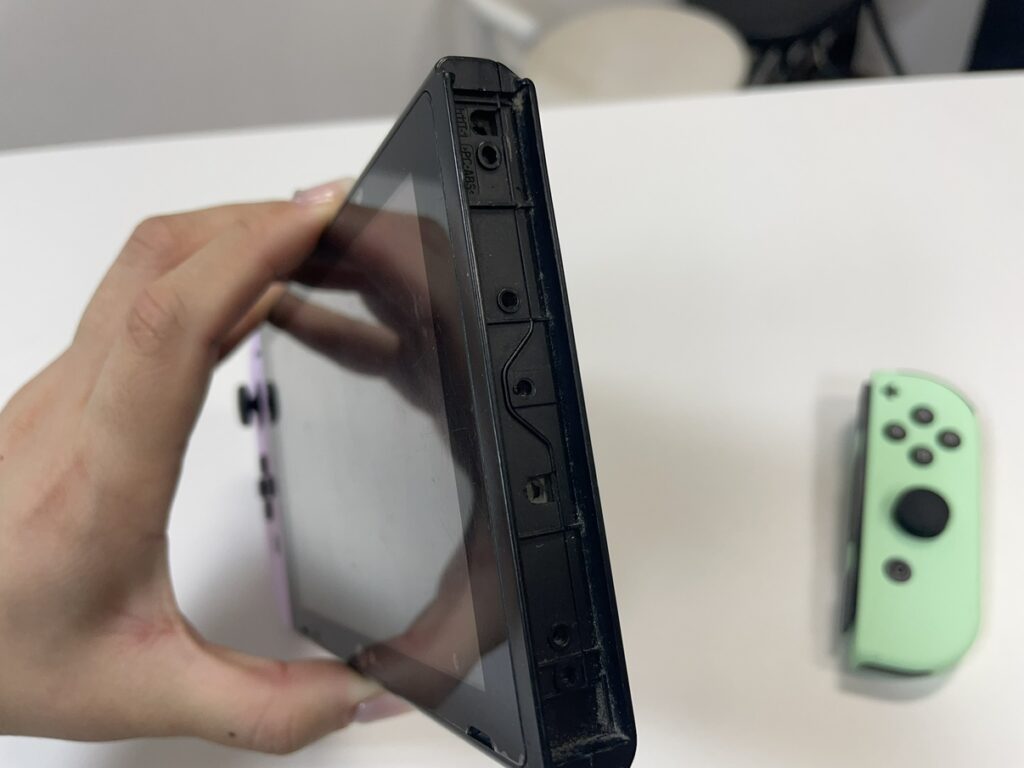 Switch ミドルフレーム 本体レール交換 関内