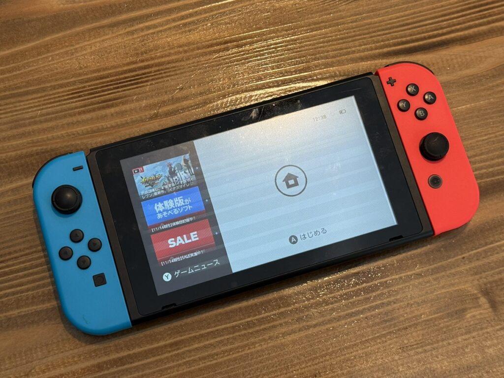 Switch 液晶交換　関内