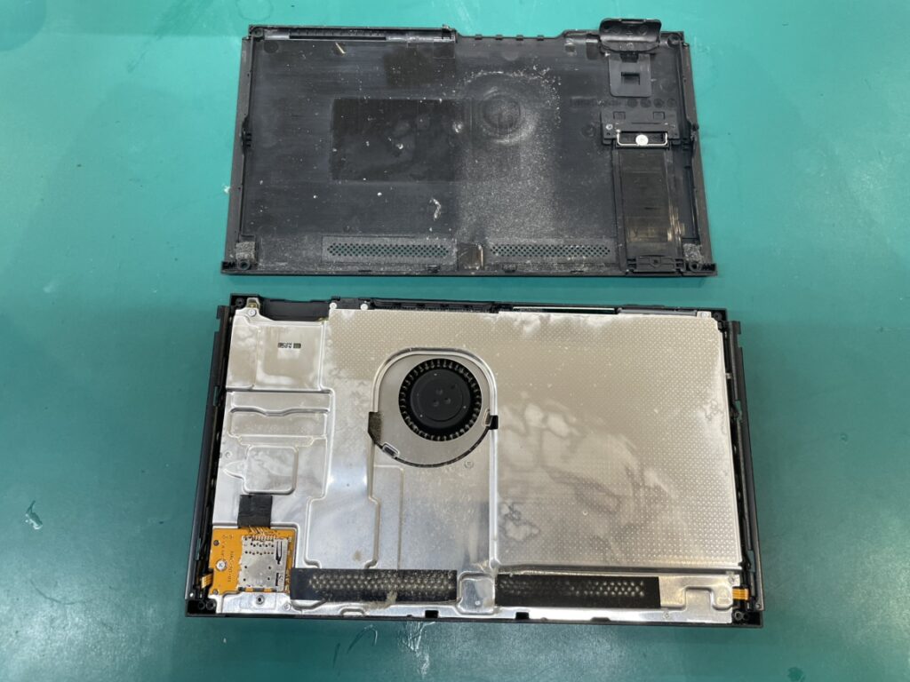 Switch修理、三浦市の高温注意で動かない端末の点検